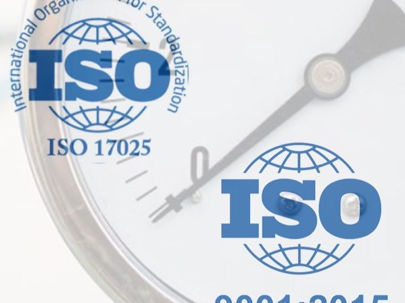 What is ISO 17025 standard and how is it similar and different from ISO 9001?