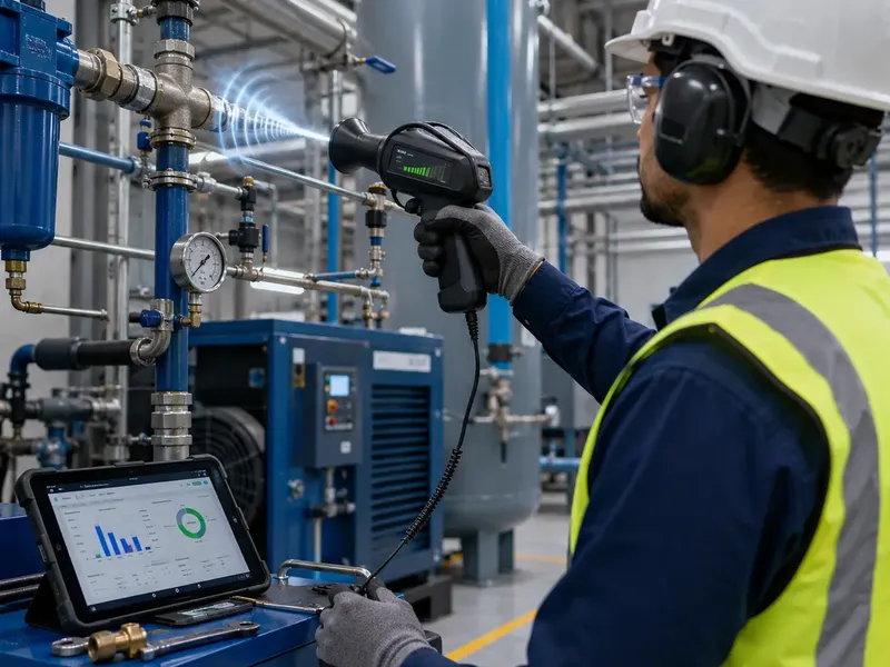 Air Leakage Survey UAE: Compressed Air System Energy Audit