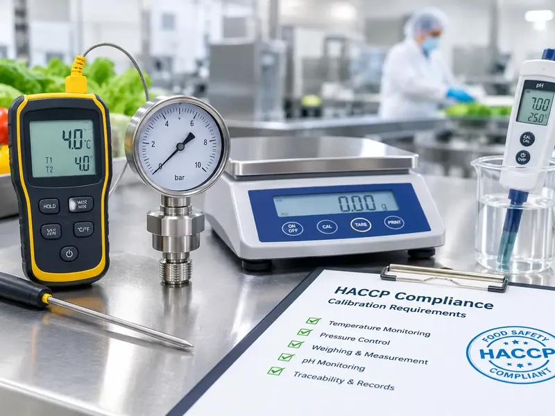 Calibration Requirements for HACCP Compliance in UAE Food Industry
