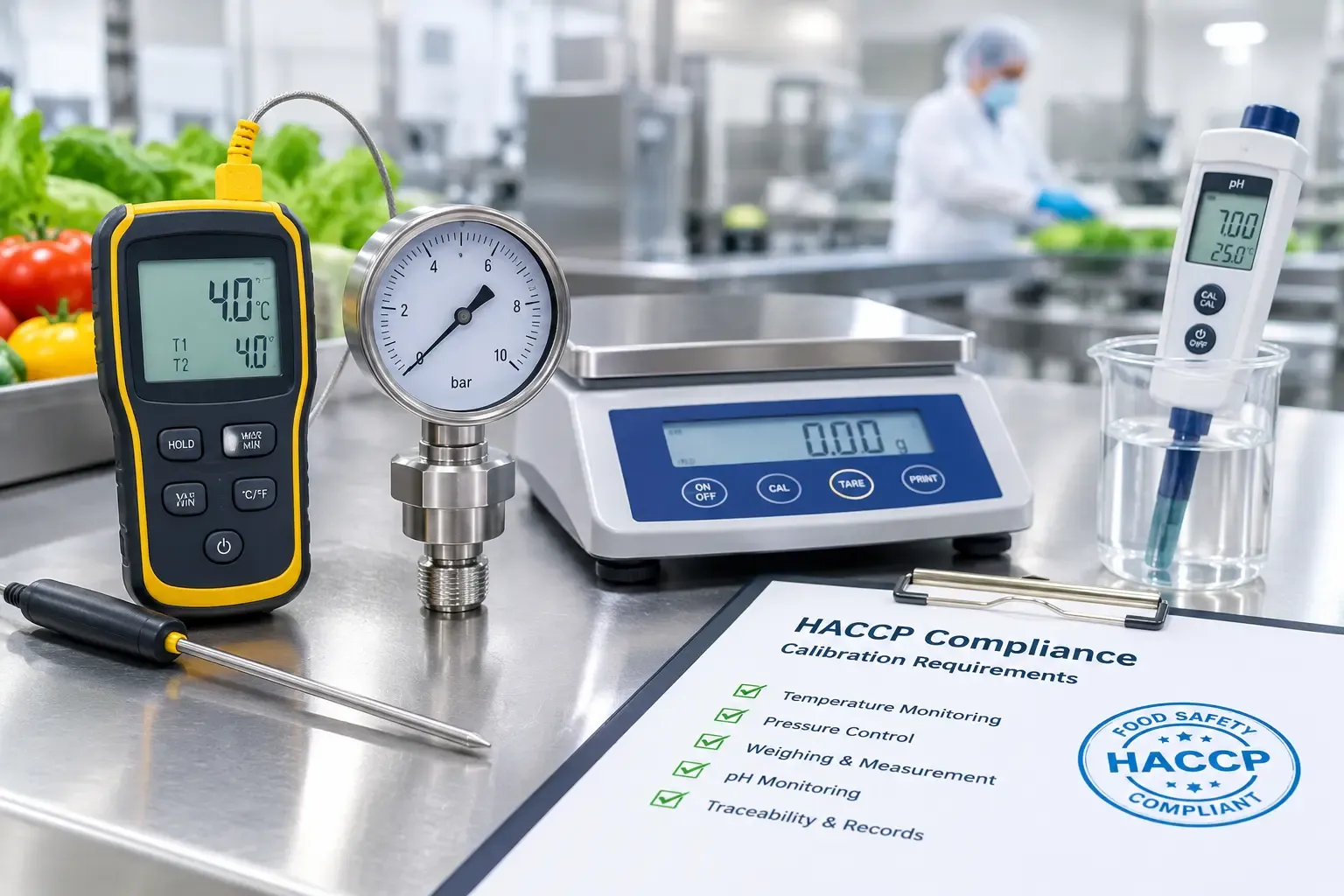 Calibration Requirements for HACCP Compliance in UAE Food Industry