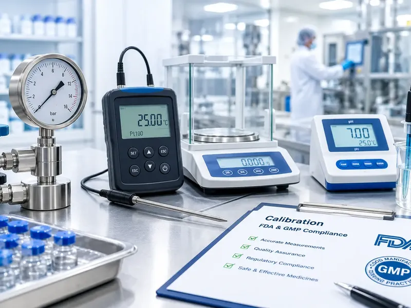 Calibration for Pharmaceutical Industry UAE: FDA & GMP Compliance