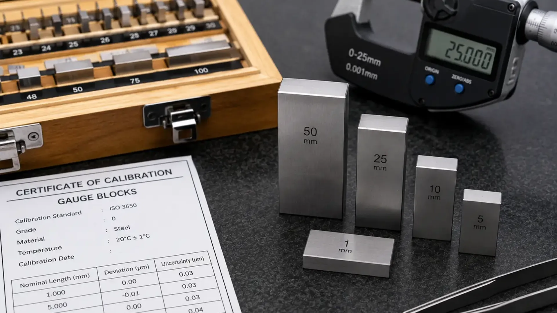 Gauge Block Calibration UAE: Standards & Traceability