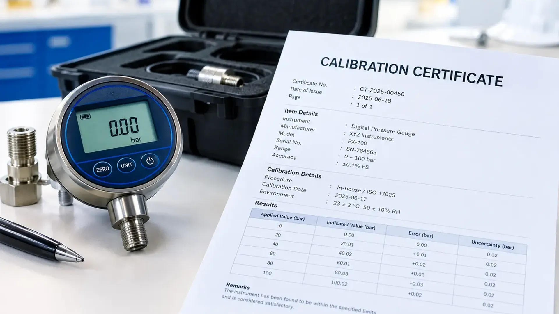 How to Read a Calibration Certificate: Guide for UAE QA Teams