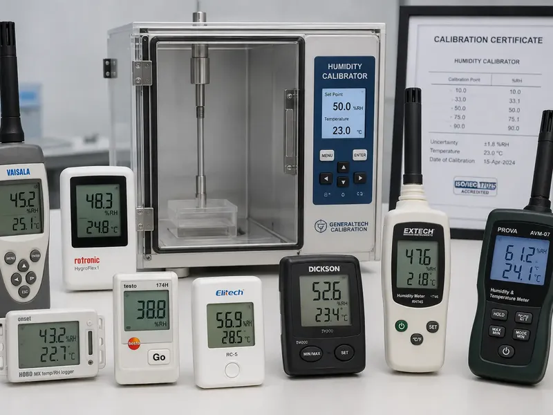 Humidity Calibration Services UAE: Hygrometers & Data Loggers