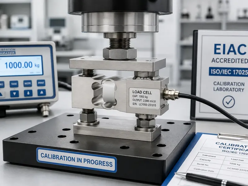 Load Cell Calibration UAE: EIAC Accredited ISO 17025