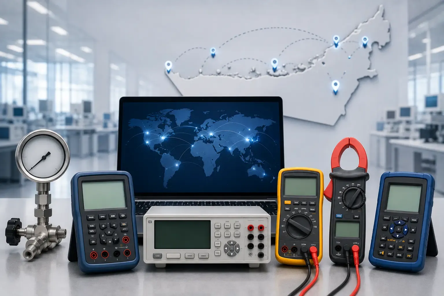 Multi-Site Calibration Management for Large UAE Corporations