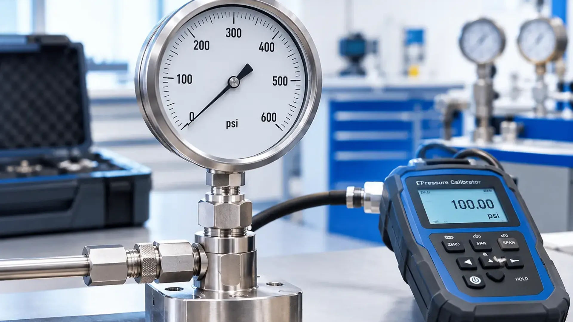 Pressure Gauge Calibration UAE: EIAC Accredited Service