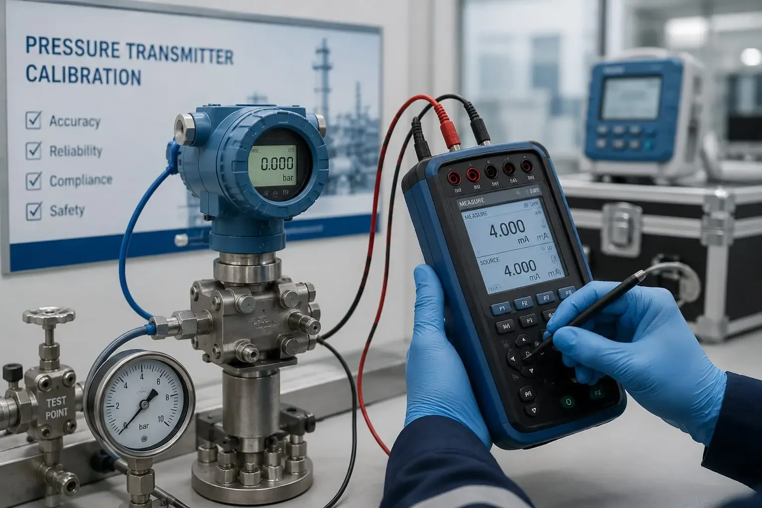 Pressure Transmitter Calibration UAE: Industrial Accuracy Guide