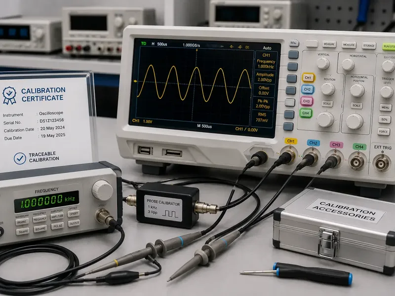 Oscilloscope Calibration Services UAE: Traceable Verification