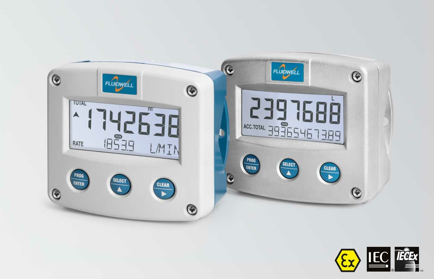 Flow Rate Indicators & Totalizers