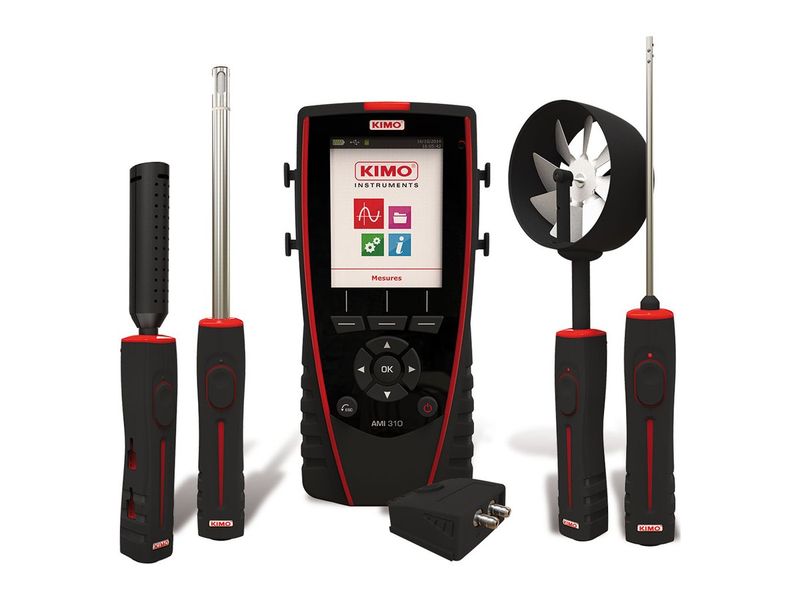 Kimo AMI 310 multifunction instrument with probes
