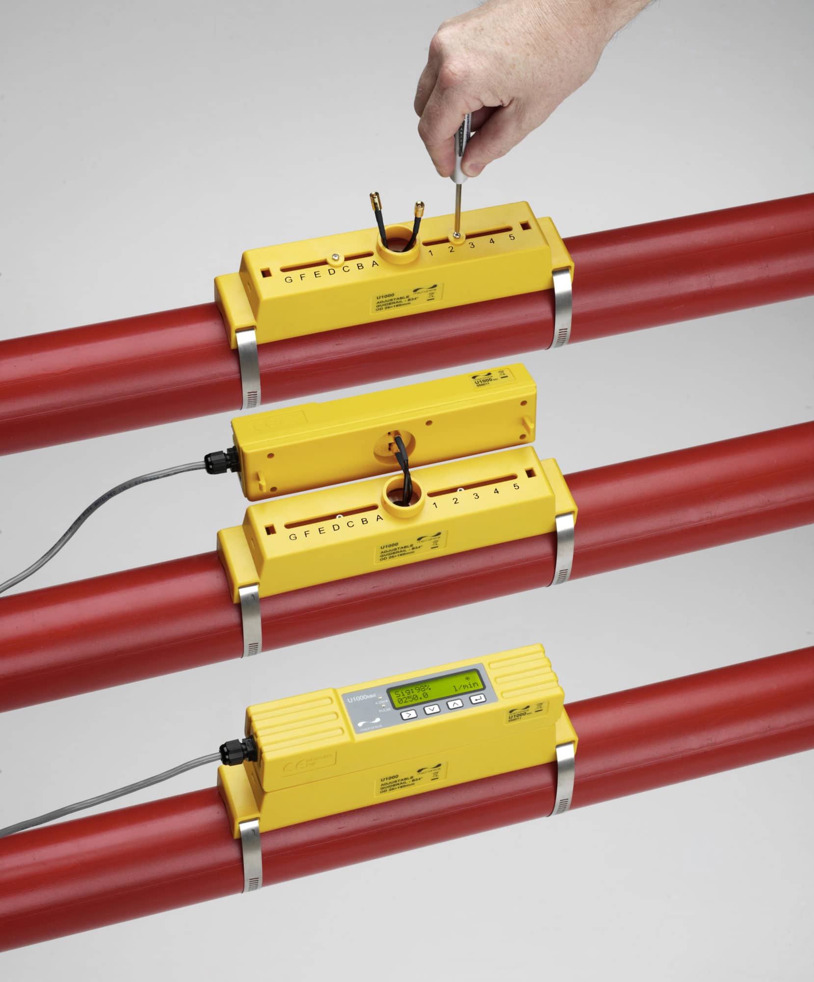 U1000 Fixed Clamp-On Flow Meter
