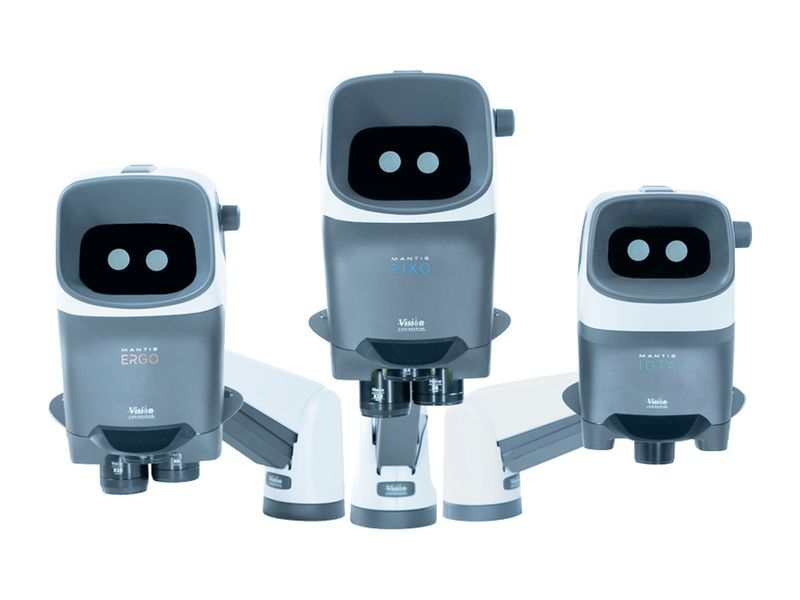 Vision Engineering Mantis PIXO, ERGO and IOTA stereo microscopes