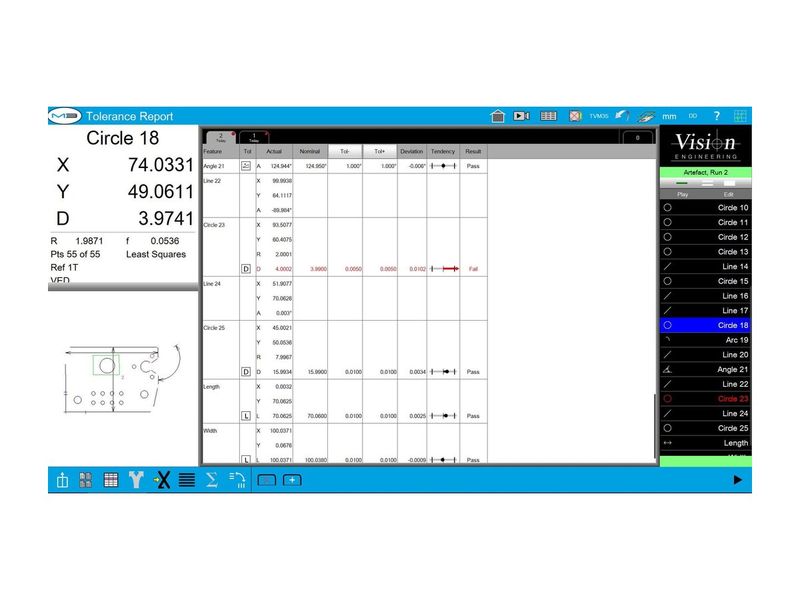 Optical Measuring Software