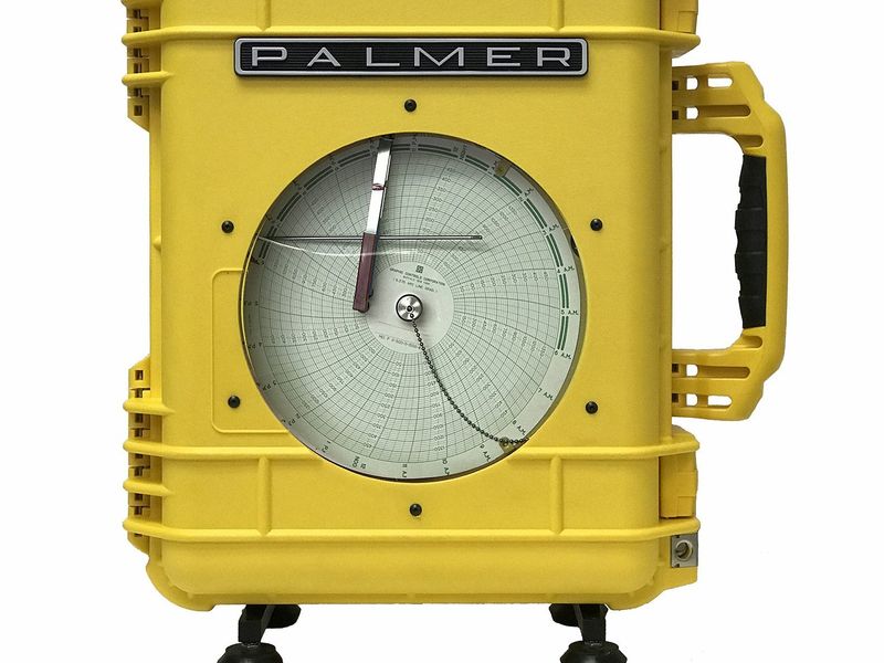 Pelican Case Pressure Chart Recorders